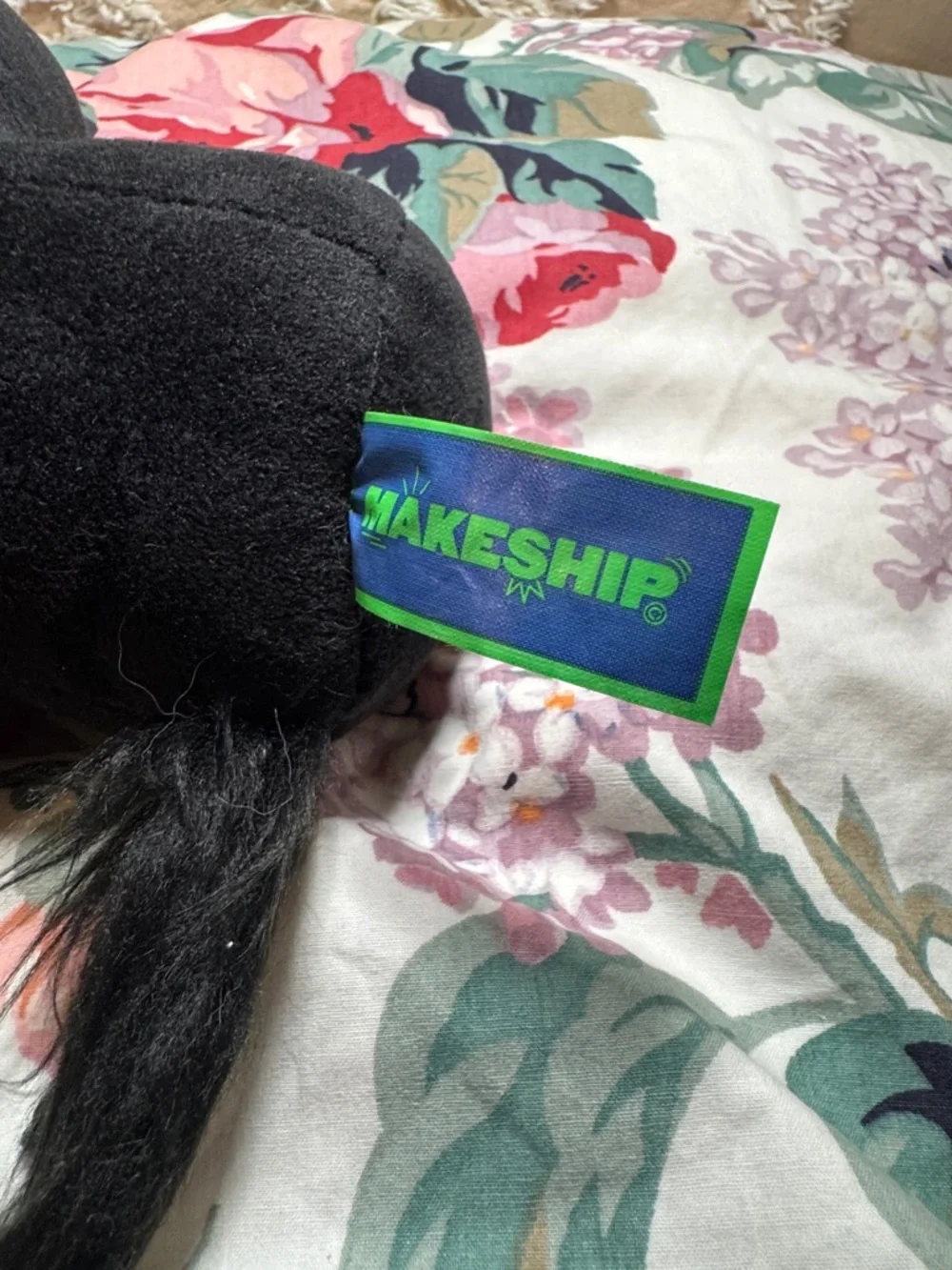 Makeship Snaggle Plush - Black Cat Limited Edition Plushie